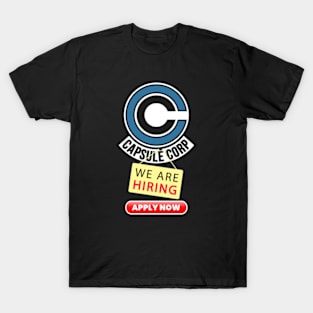 Capsule Corp Hiring T-Shirt